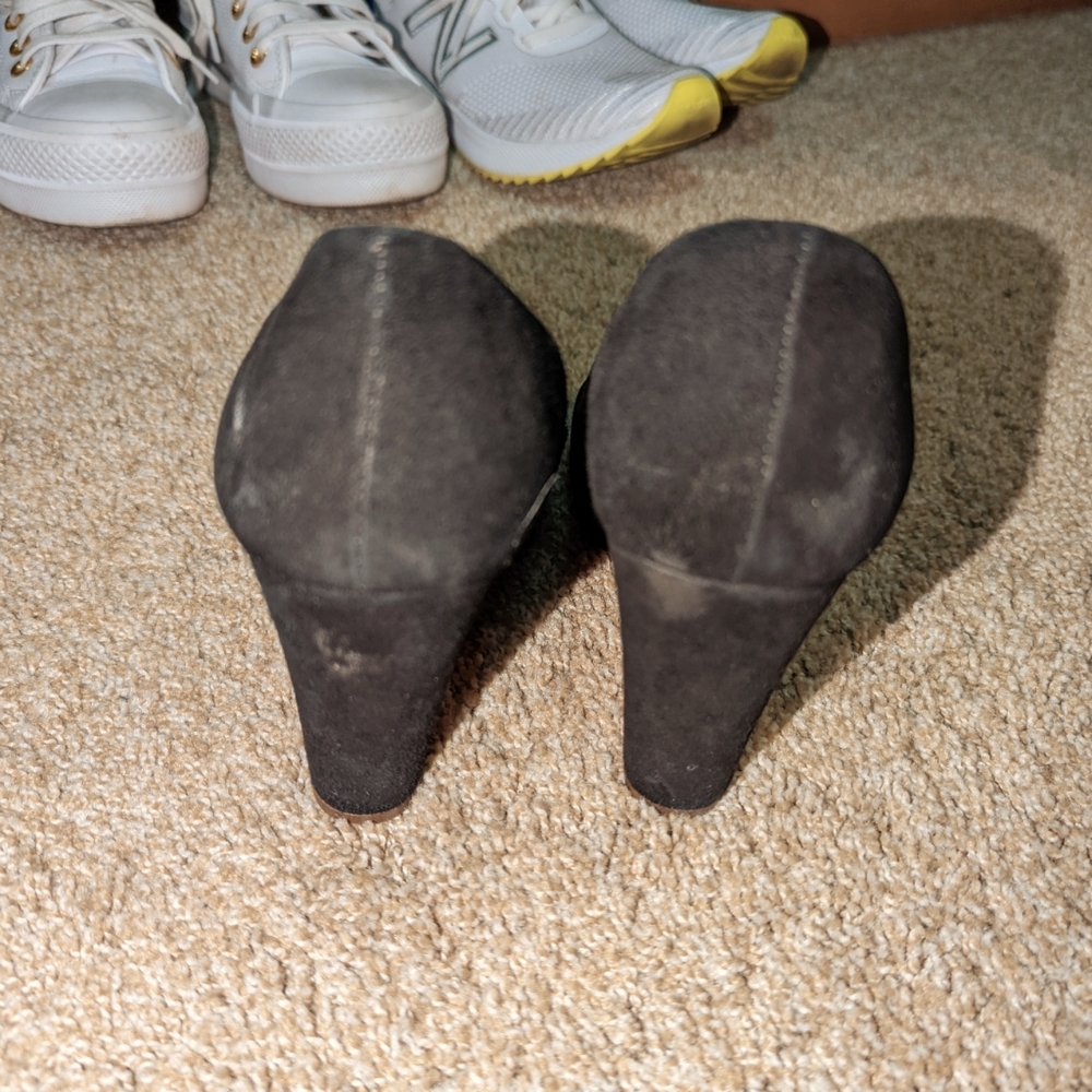 Suede Heels